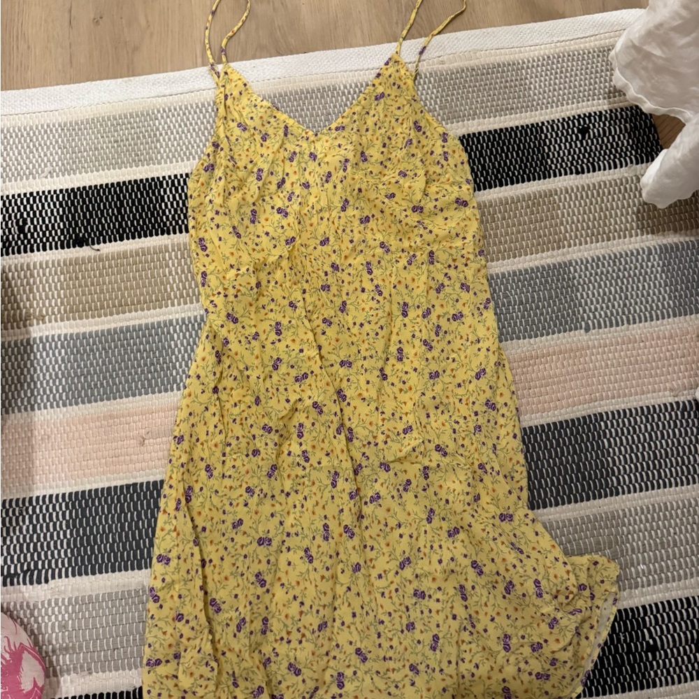 Favorite Daughter Yellow Floral Mini dress